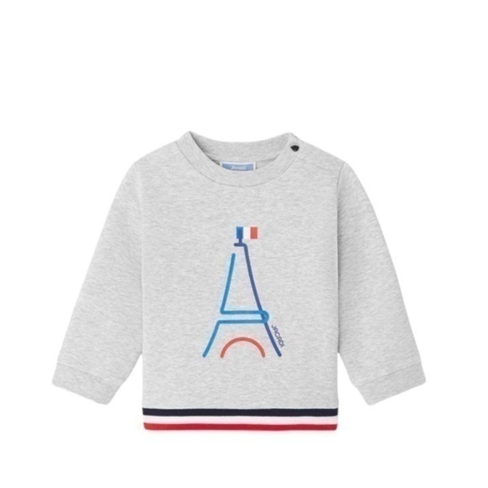 Jacadi Paris Tasmanie Eiffel Tower‎ France Unisex Graphic Sweatshirt